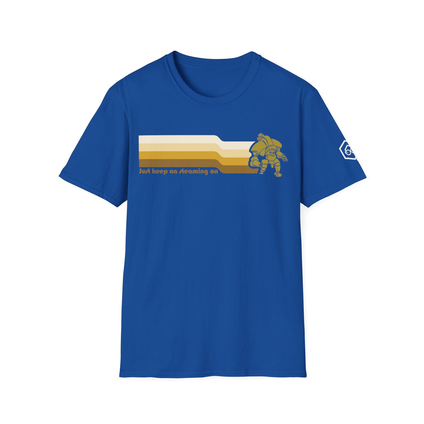 Just Keep On Steaming On - Steam Jack - Unisex Softstyle T-Shirt