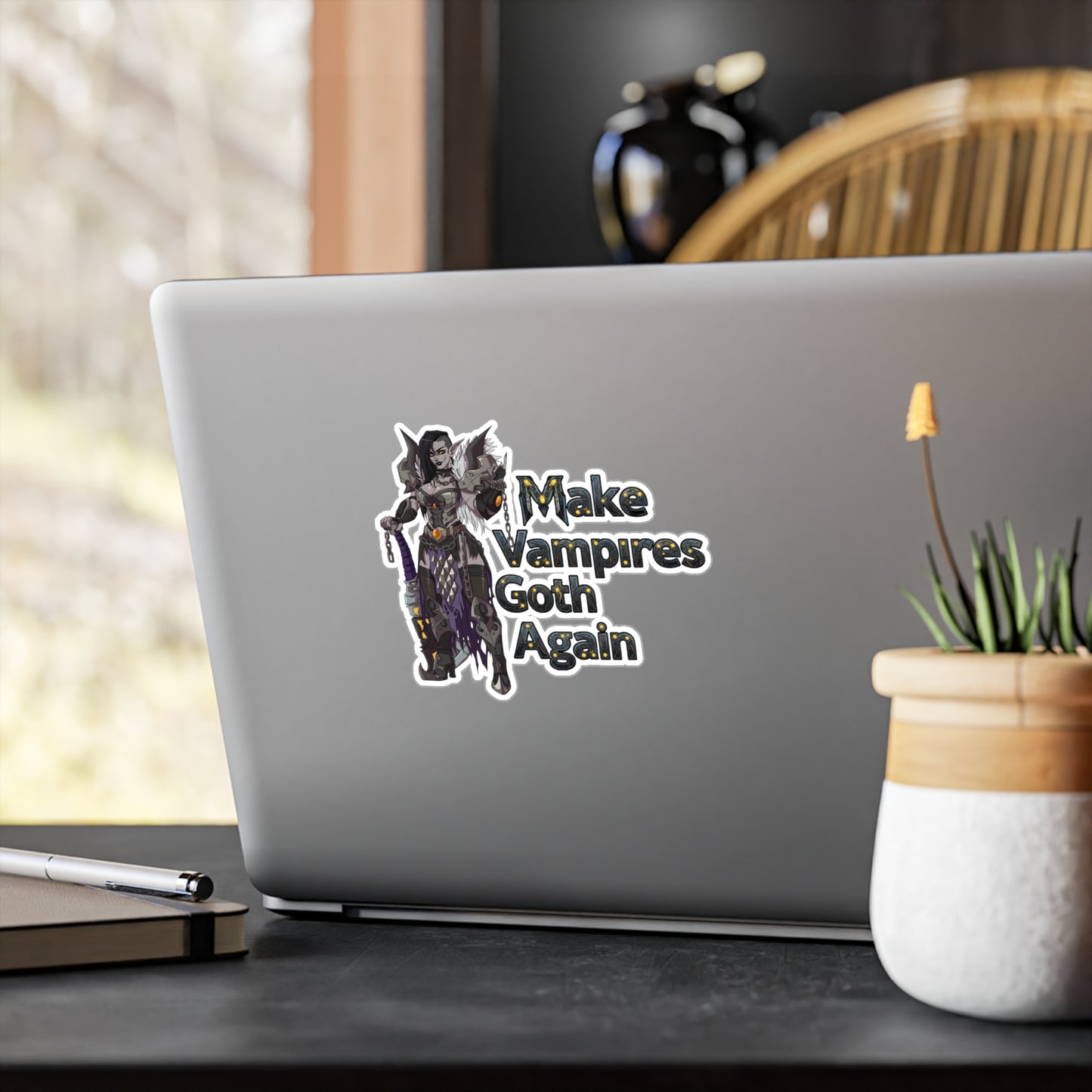 Vinyl Decal: Make Vampires Goth Again
