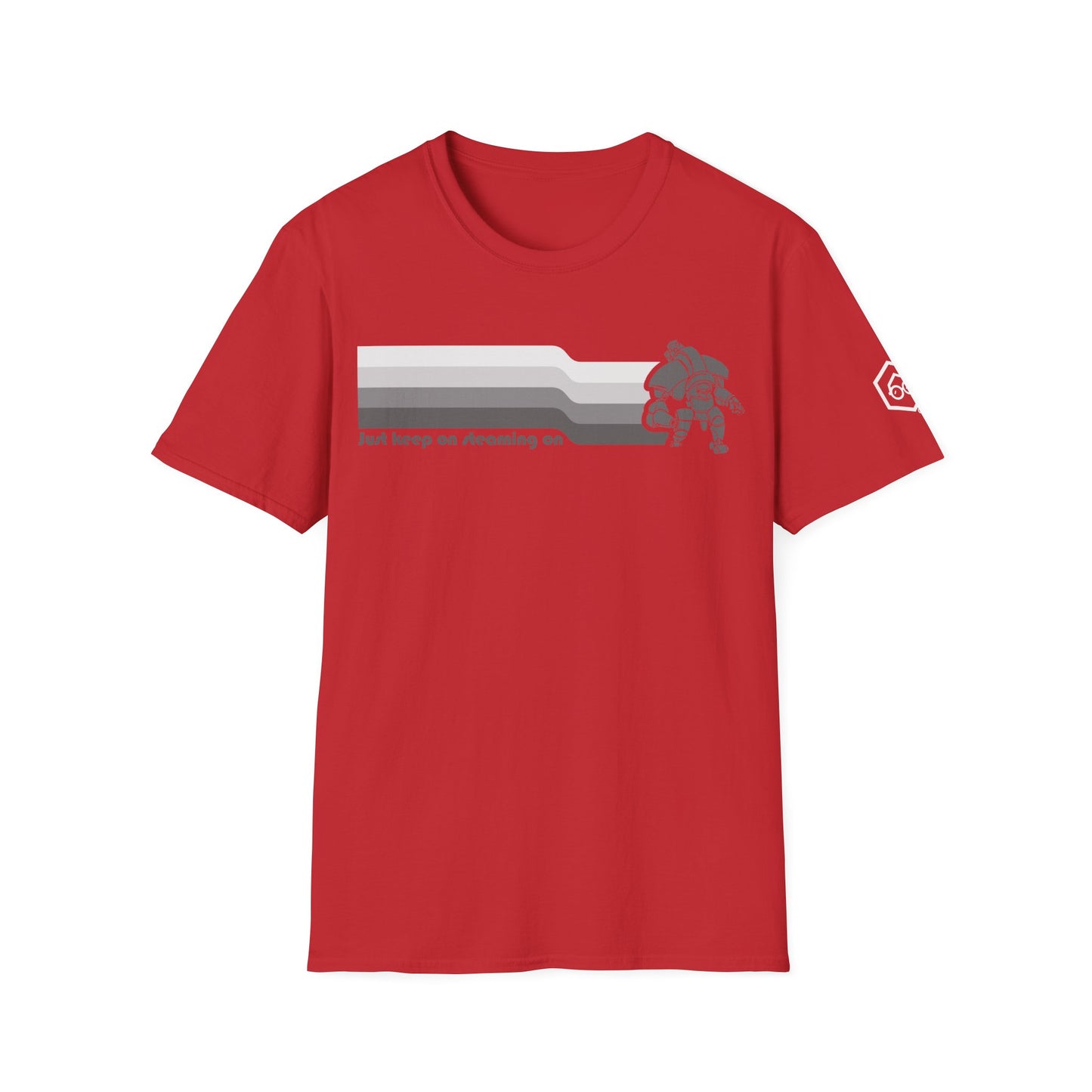 Just Keep On Steaming On - Steam Jack - Unisex Softstyle T-Shirt