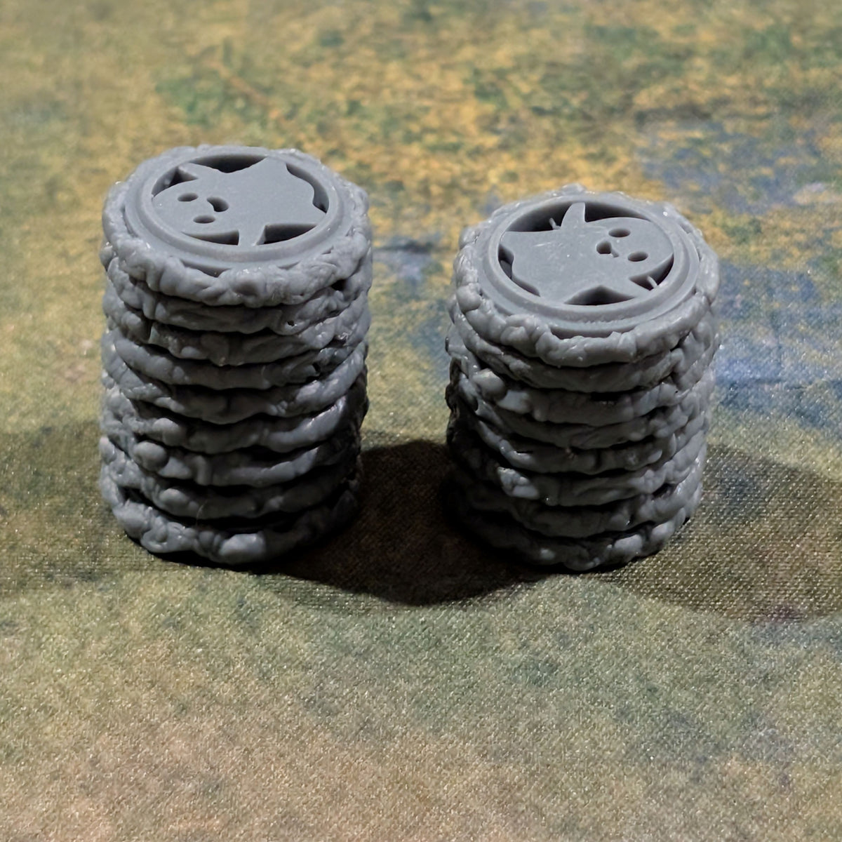 Stackable Resin Soul & Corpse Tokens | Tabletop Wargaming Resource Trackers (10 pcs)