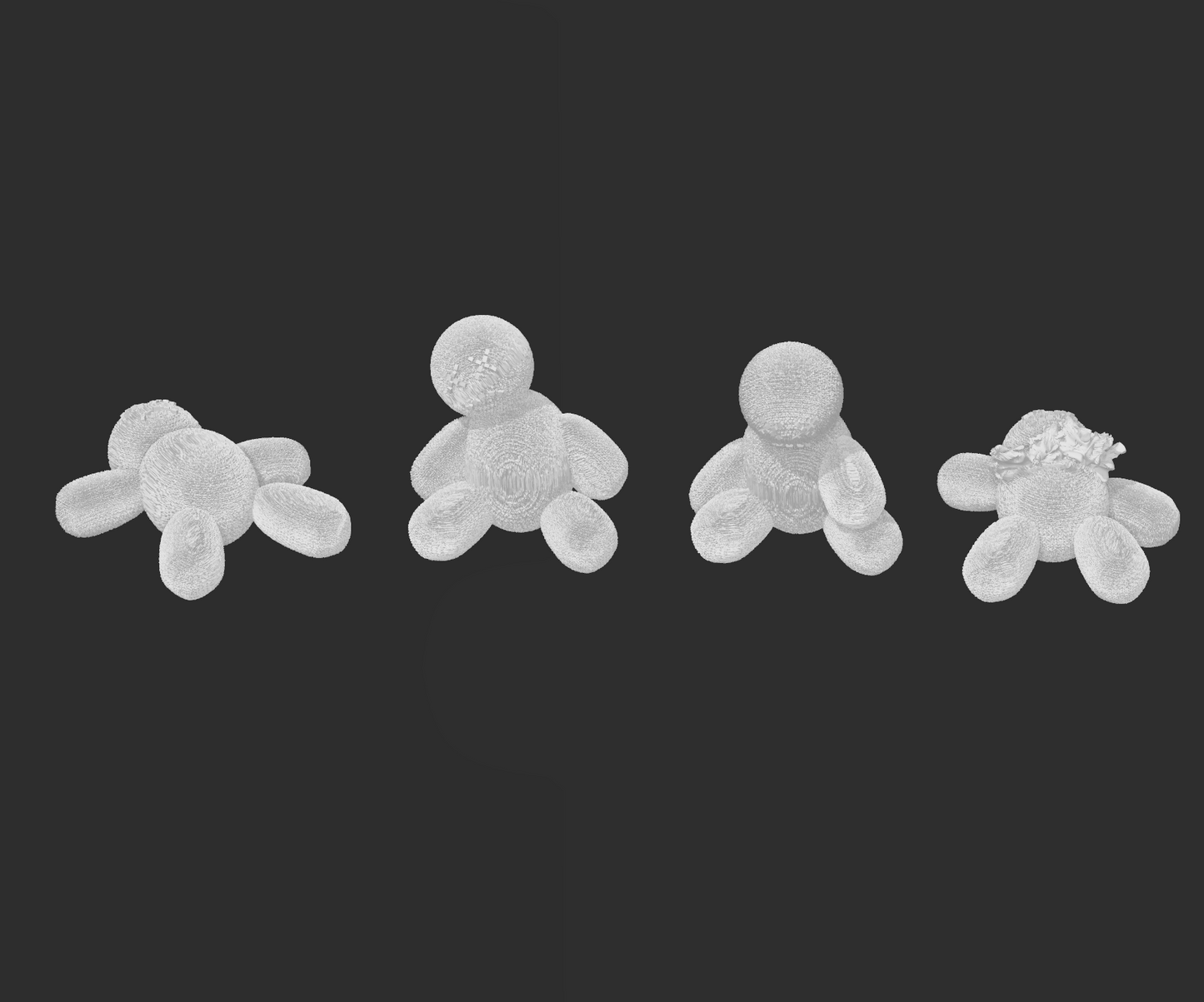 Machines of War - Tokens - Cute Ragdoll Corpses