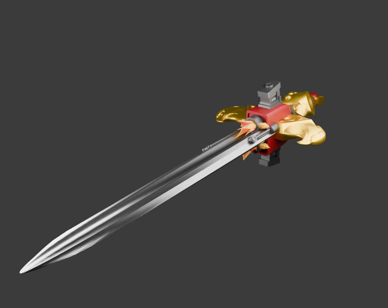 Golden Guardian Swords Stl Collection (15 variations)