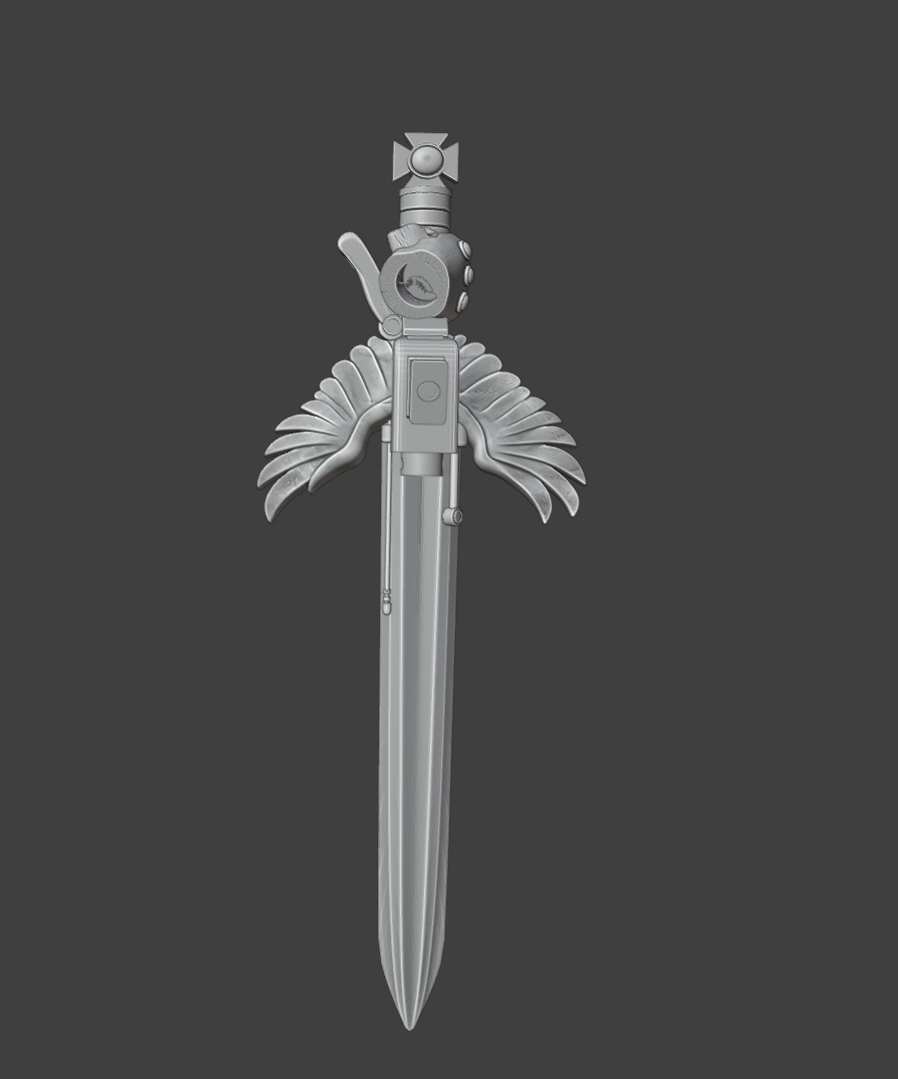 Golden Guardian Swords Stl Collection (15 variations)
