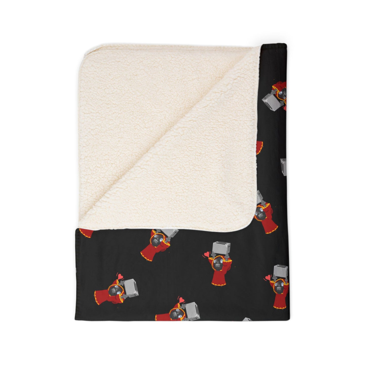 Toaster Lover  - Fleece Sherpa Blanket