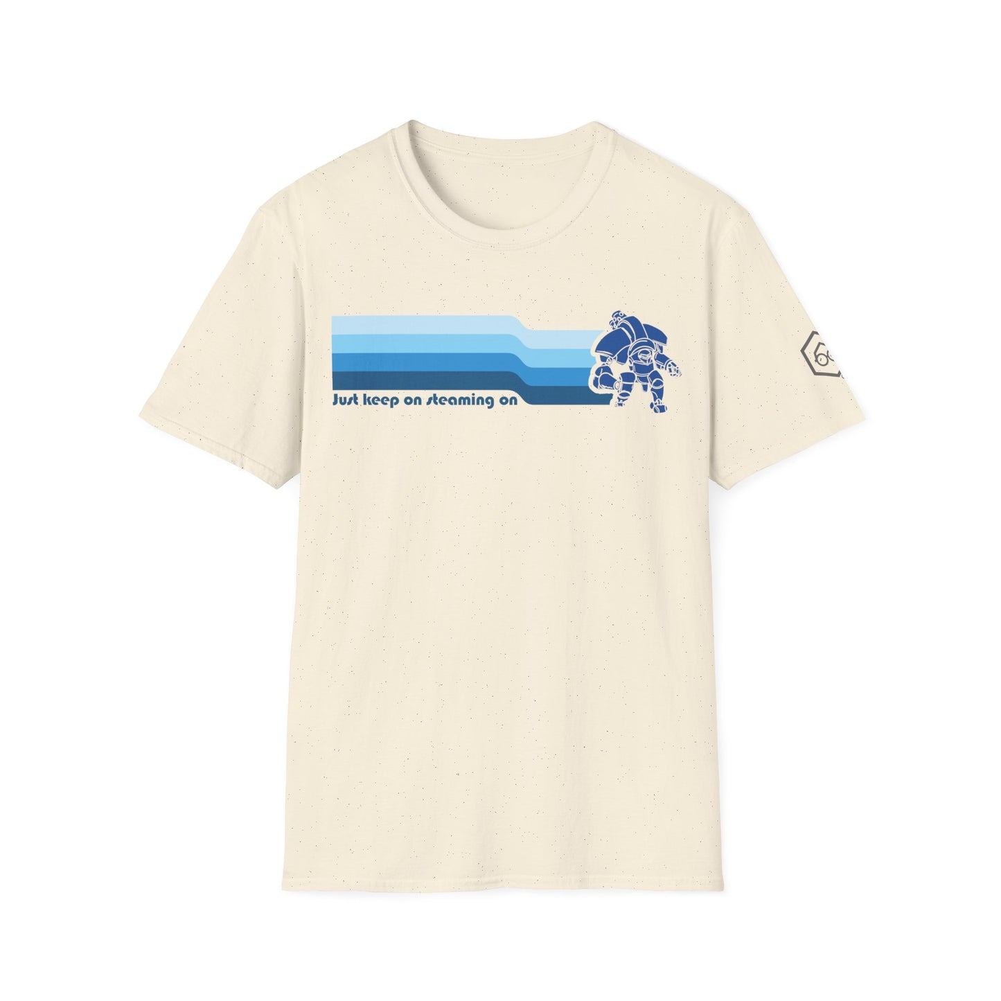 Just Keep On Steaming On - Steam Jack - Unisex Softstyle T-Shirt