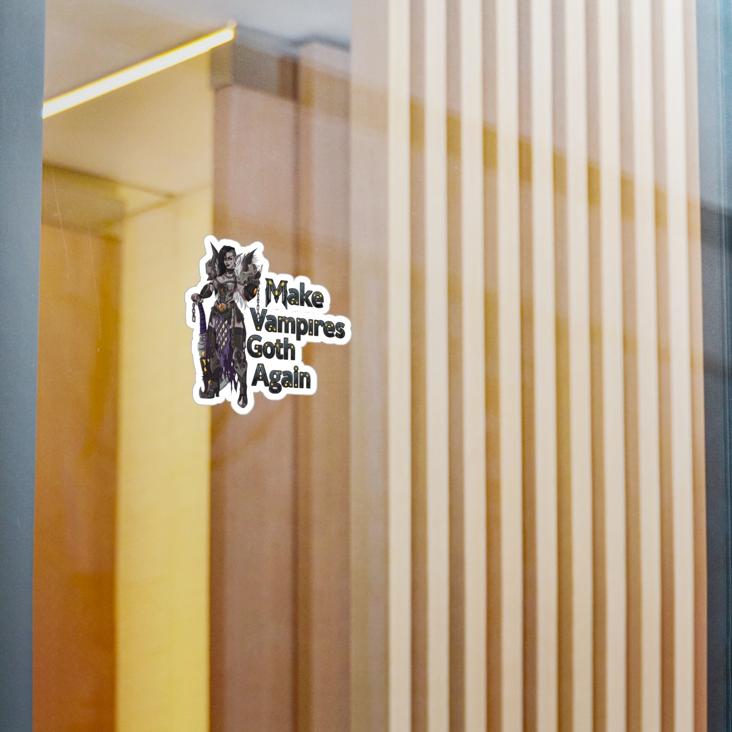 Vinyl Decal: Make Vampires Goth Again