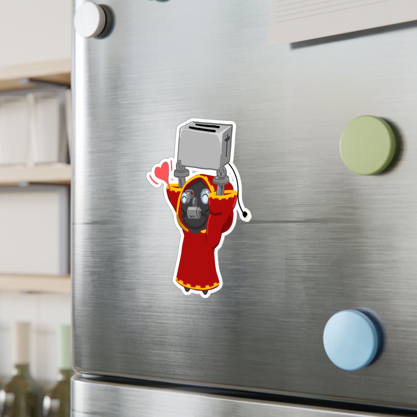 Only In Death - Toaster Lover - Kiss-Cut Outdoor Vinyl Decals
