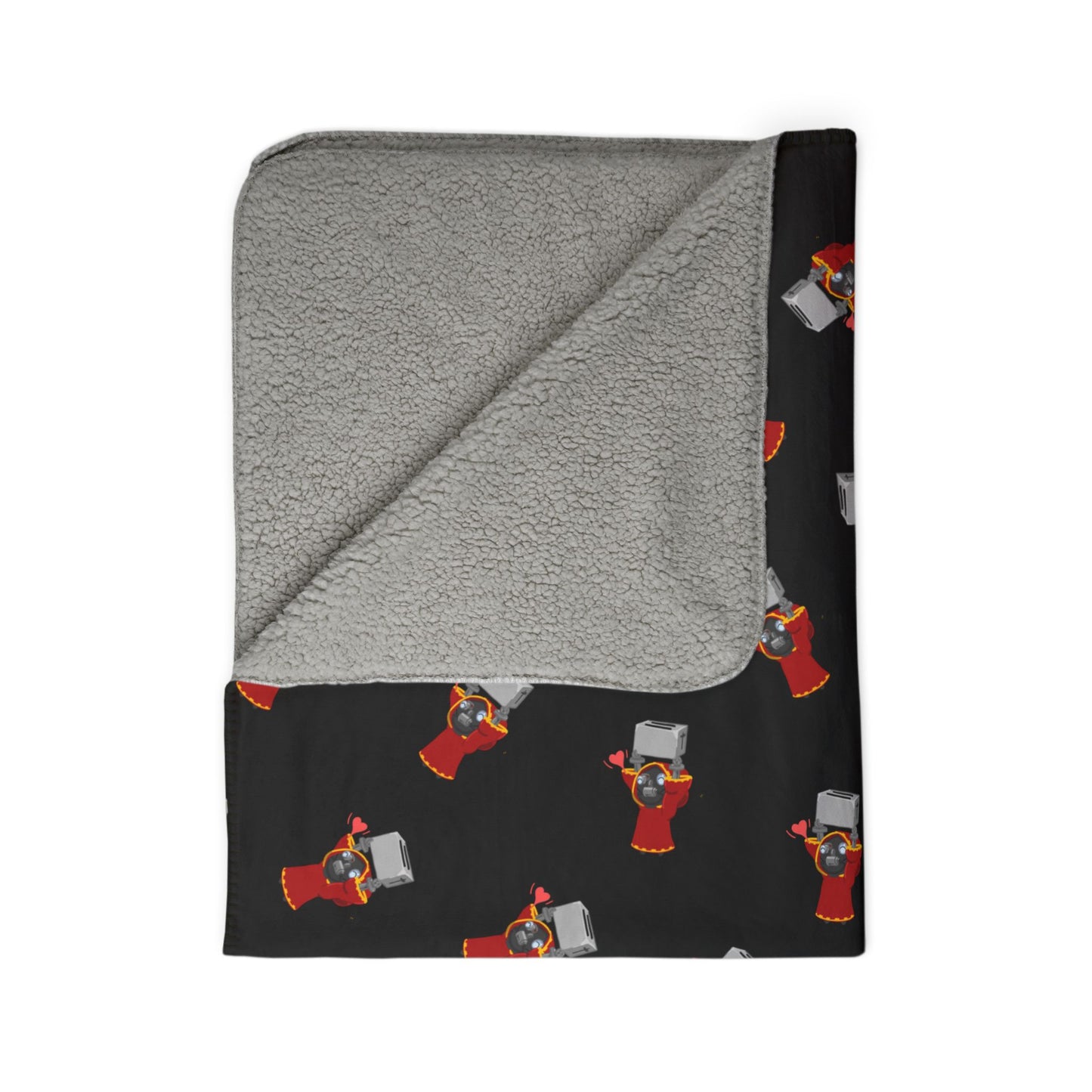 Toaster Lover  - Fleece Sherpa Blanket