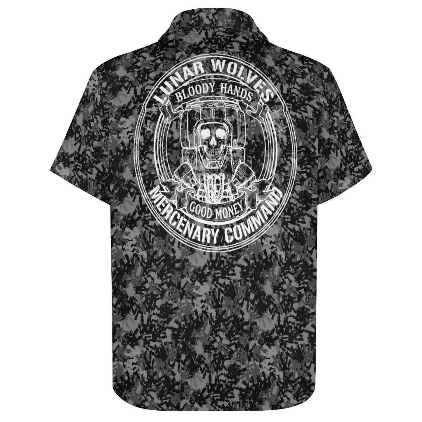 Covert Mech Camo Button-Up - Mercenary Command