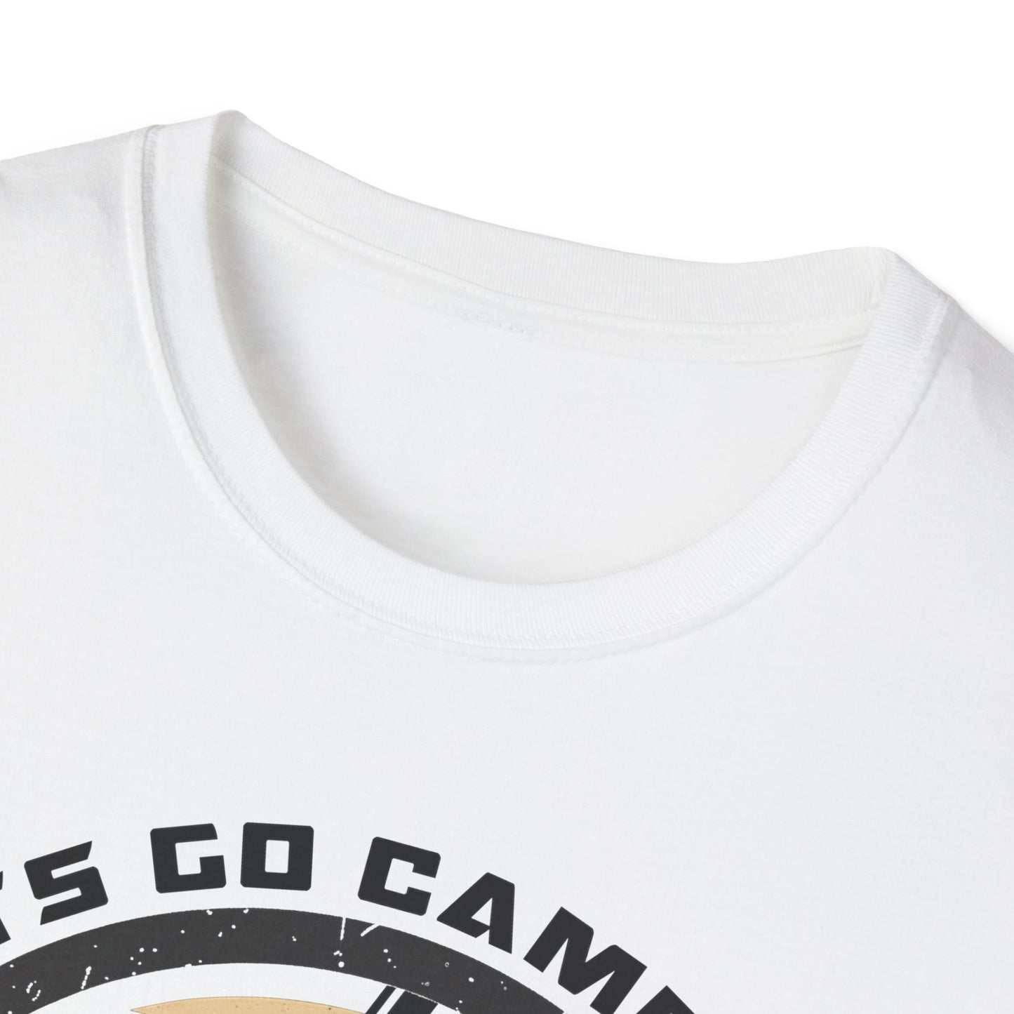 Retro Lets Go Camping Space Drop Pod Unisex T-Shirt