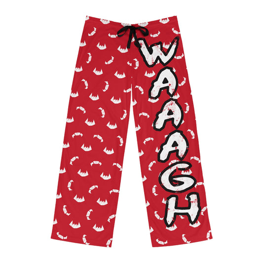 Men's Pajama Pants with Fun WAAGH Design, Cozy Sleepwear, Perfect for Lounging, Gifts for Him, Relaxation Essentials