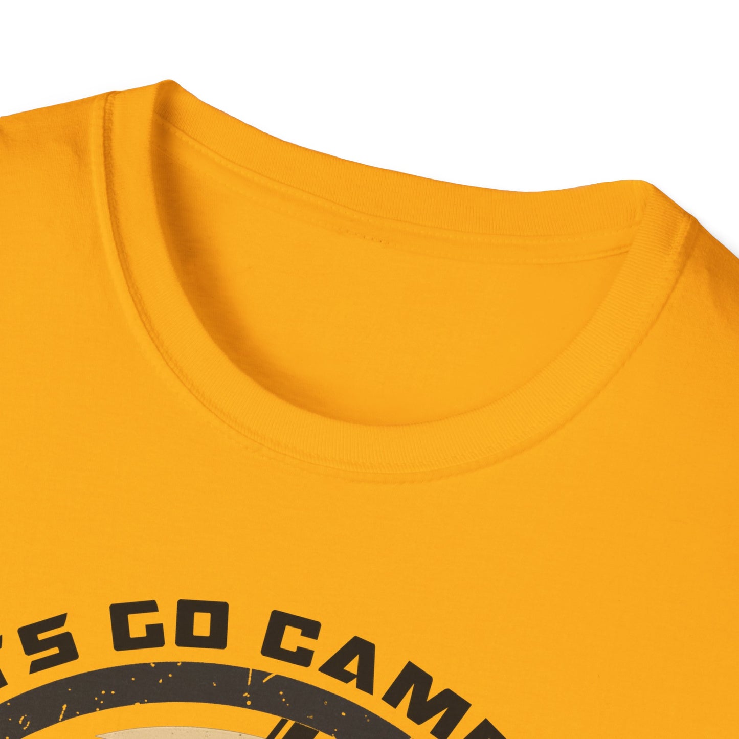 Retro Lets Go Camping Space Drop Pod Unisex T-Shirt