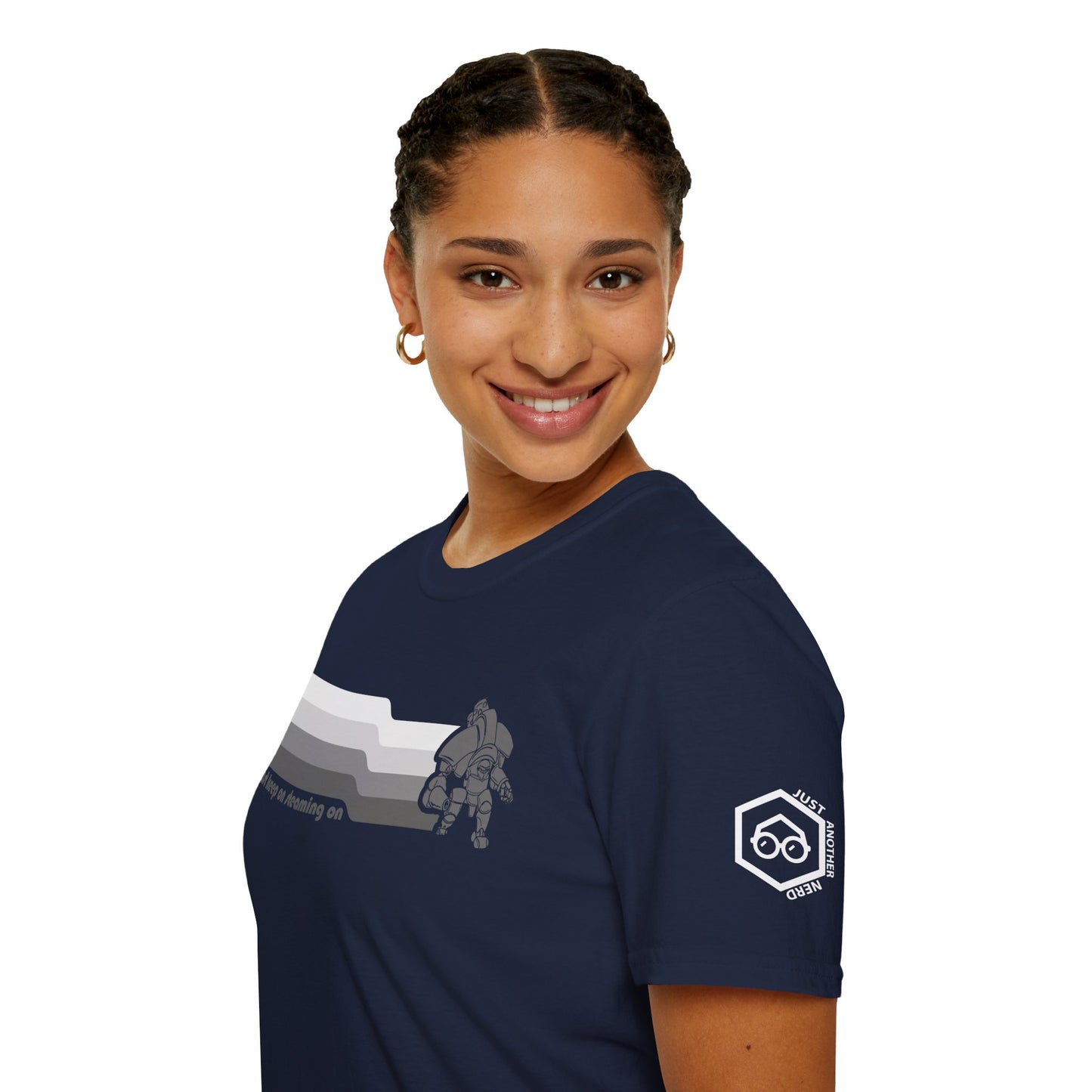Just Keep On Steaming On - Steam Jack - Unisex Softstyle T-Shirt