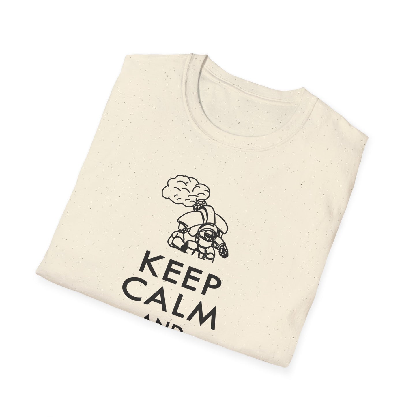 Keep Calm and Steam On - Steam Jack - Unisex Softstyle T-Shirt