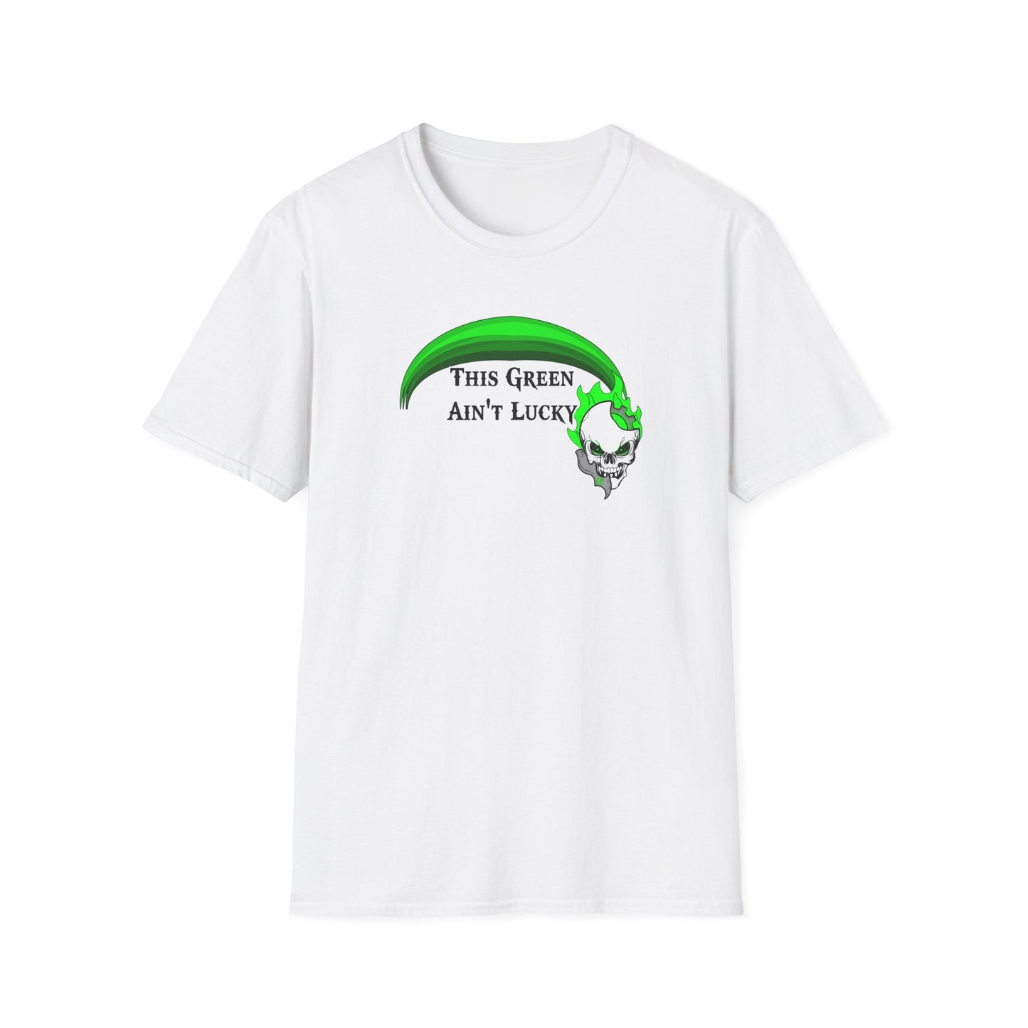 Machines of War - This Green Aint Lucky - St. Patricks Day -  Unisex Softstyle T-Shirt