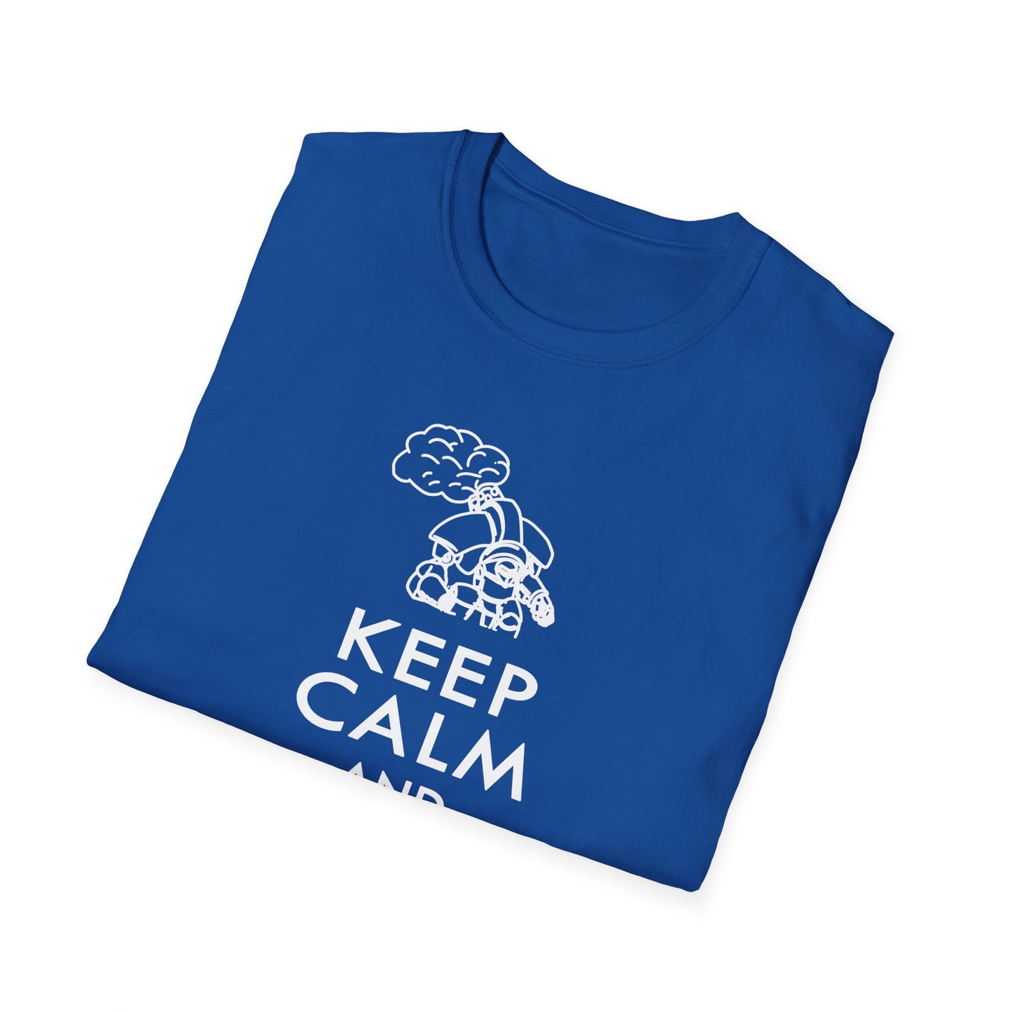 Keep Calm and Steam On - Steam Jack - Unisex Softstyle T-Shirt