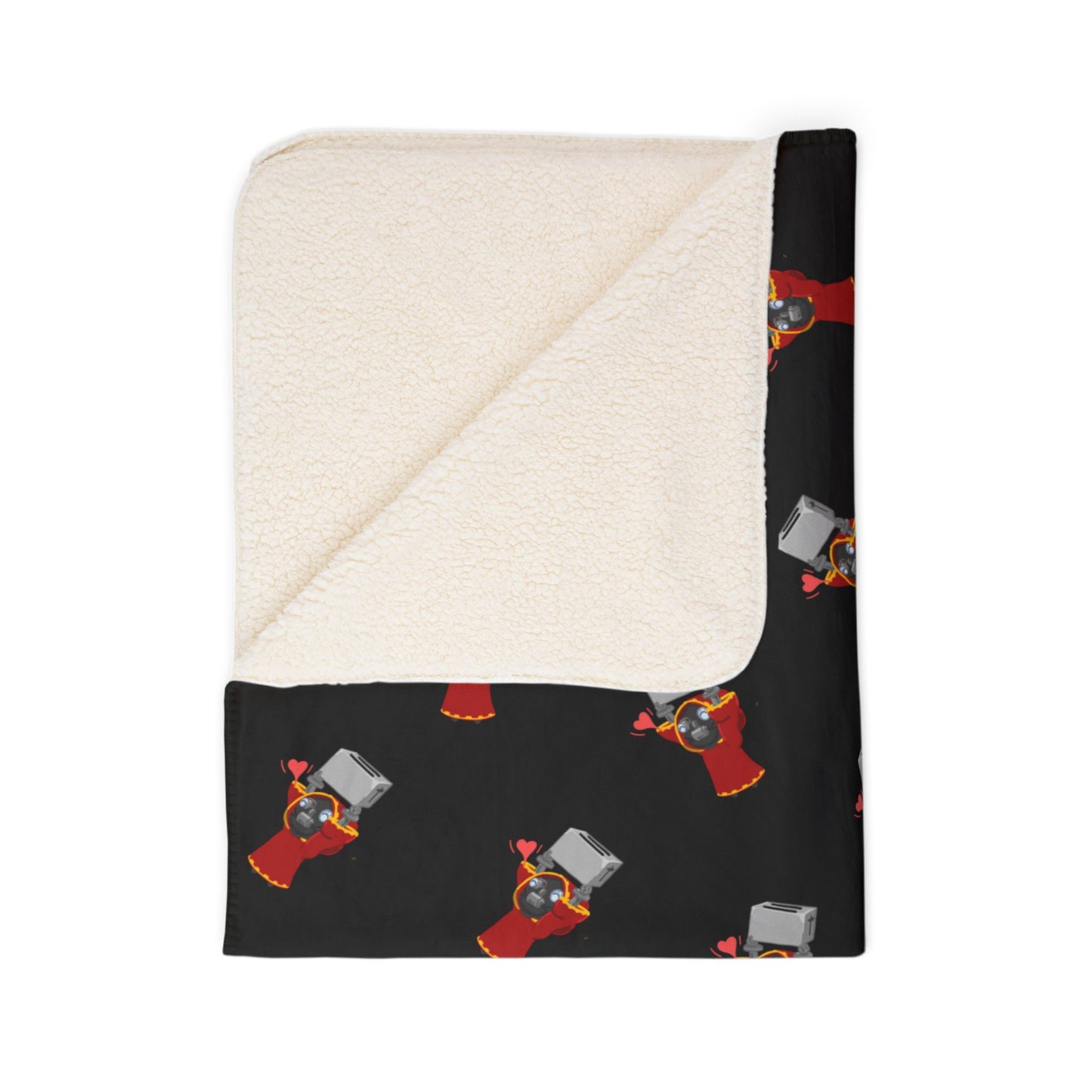 Toaster Lover  - Fleece Sherpa Blanket