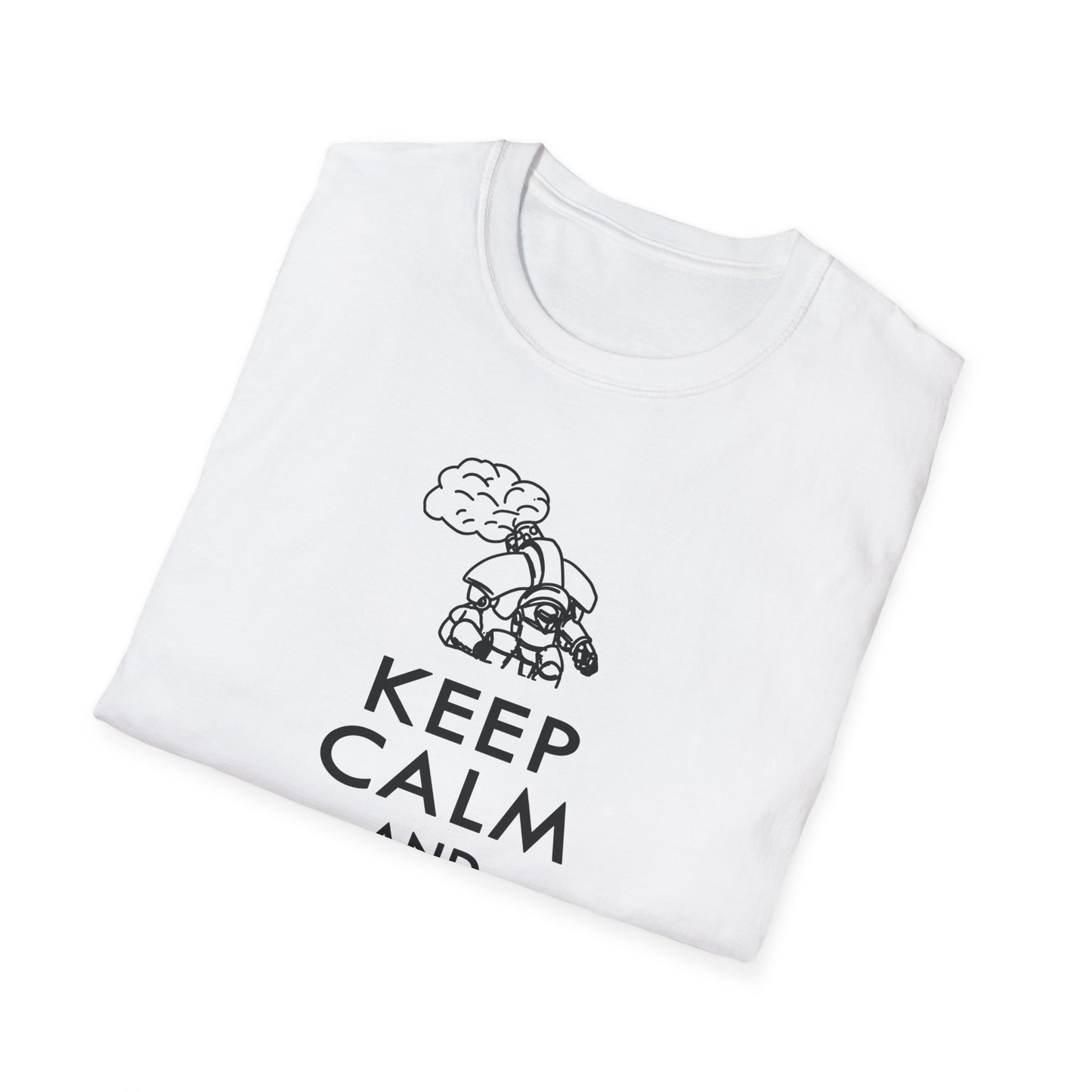 Keep Calm and Steam On - Steam Jack - Unisex Softstyle T-Shirt