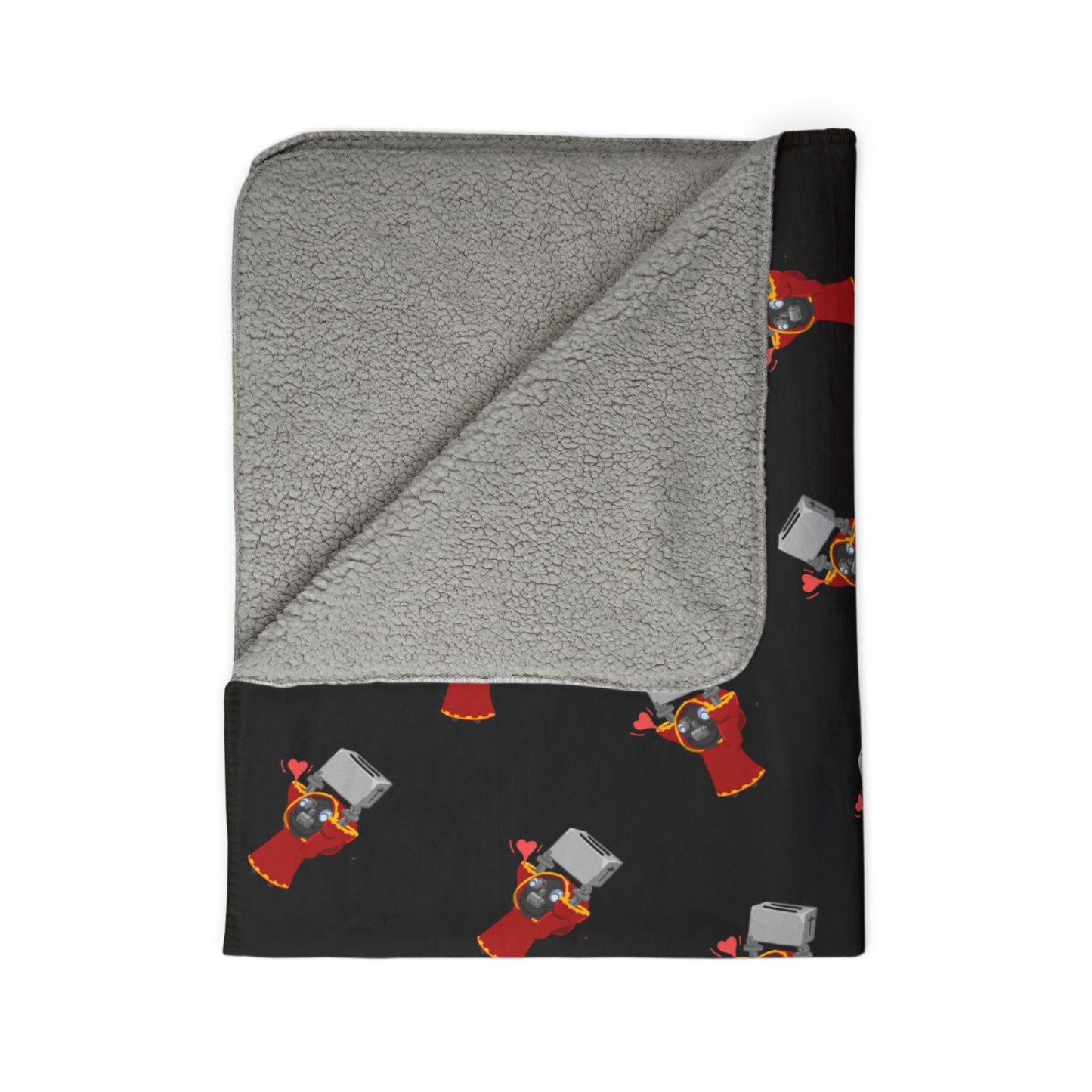 Toaster Lover  - Fleece Sherpa Blanket