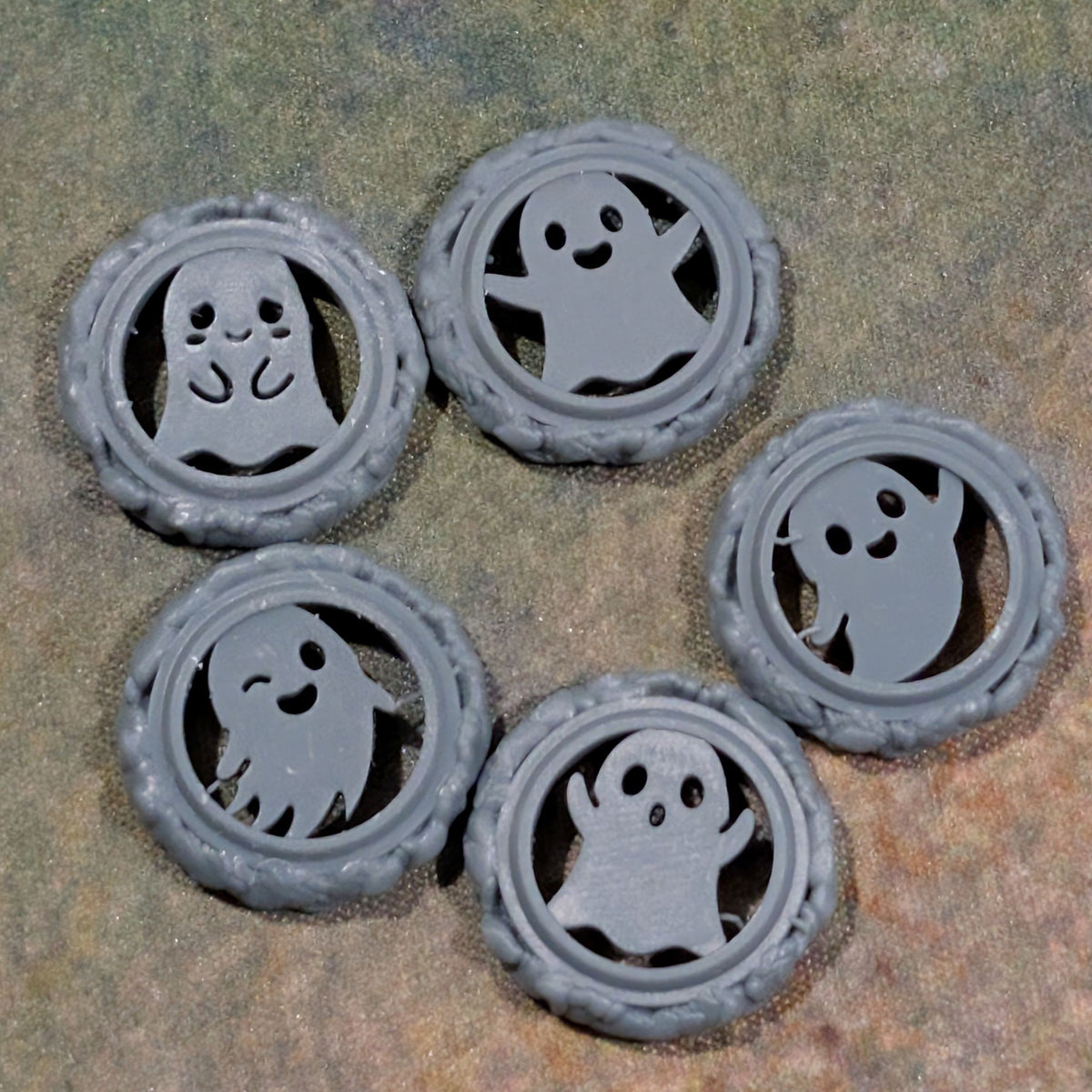 Stackable Resin Soul & Corpse Tokens | Tabletop Wargaming Resource Trackers (10 pcs)