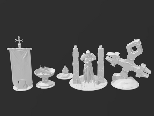 Machines of War - Temple - Steam Roller Compatible Objectives