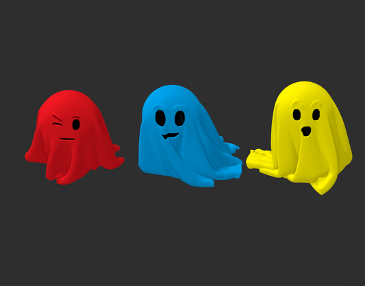 Machines of War - Tokens - Cute Soul Tokens (Friendly Ghosts)
