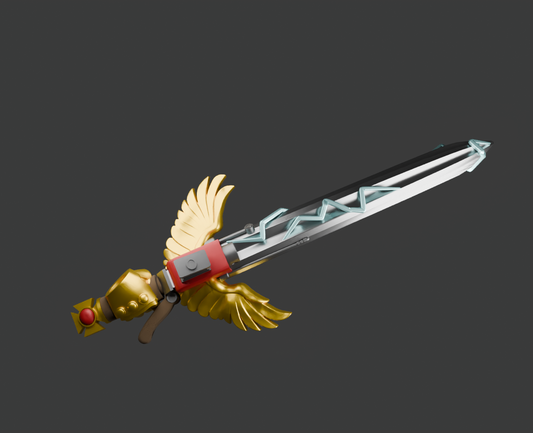 Golden Guardian Swords Stl Collection (15 variations)