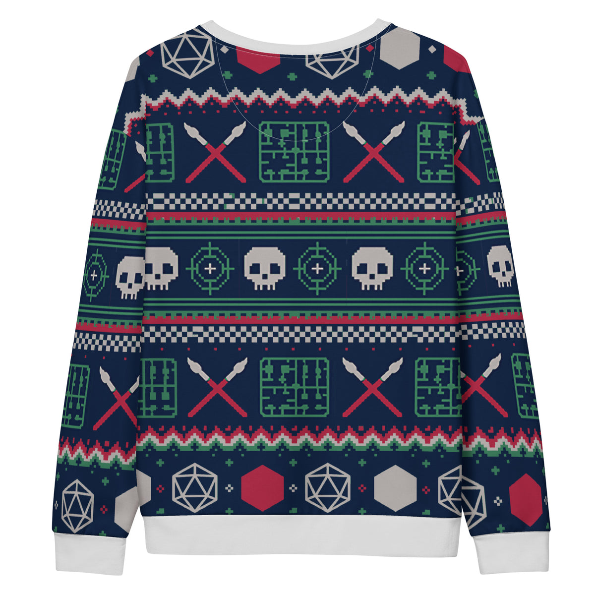 "Crit Before Christmas" All-Over Print Holiday Crewneck Sweatshirt