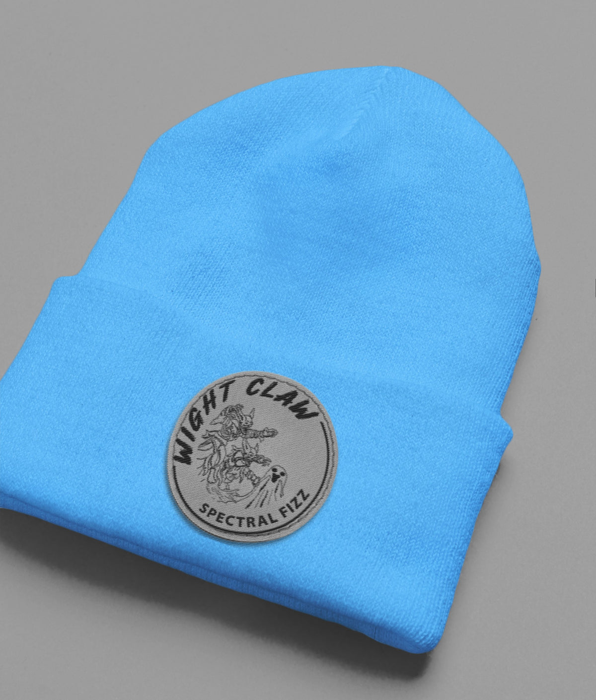 Conflictapparatus – Wight Claw - Engraved Leather Patch Beanie