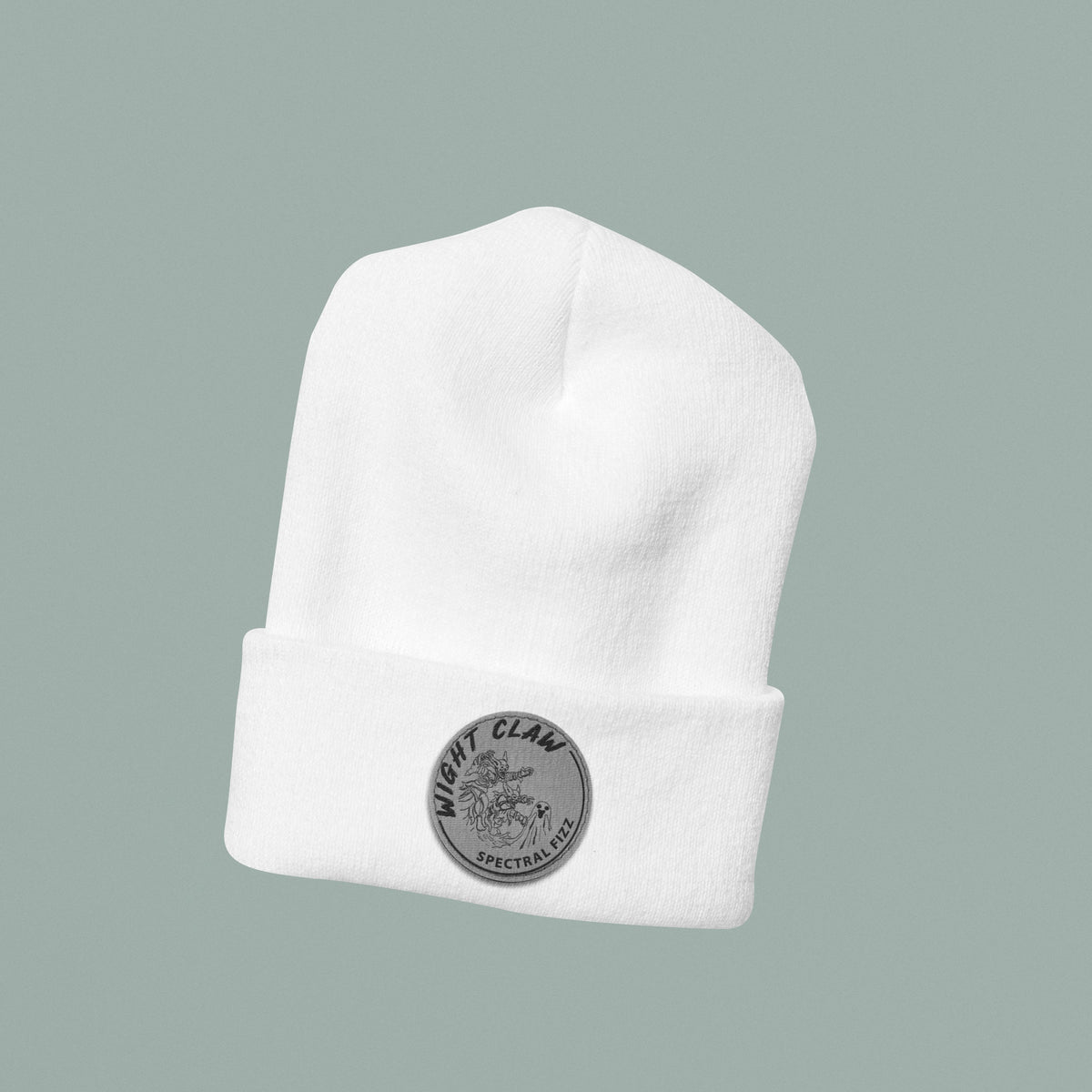 Conflictapparatus – Wight Claw - Engraved Leather Patch Beanie