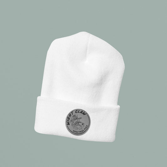 Conflictapparatus – Wight Claw - Engraved Leather Patch Beanie