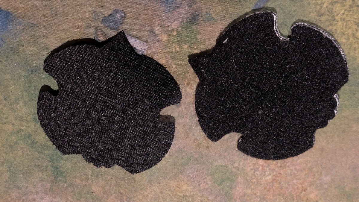 "Ol' Dumbrey" Bear Paw Shield Embroidered Morale Patch | 4" Hook & Loop