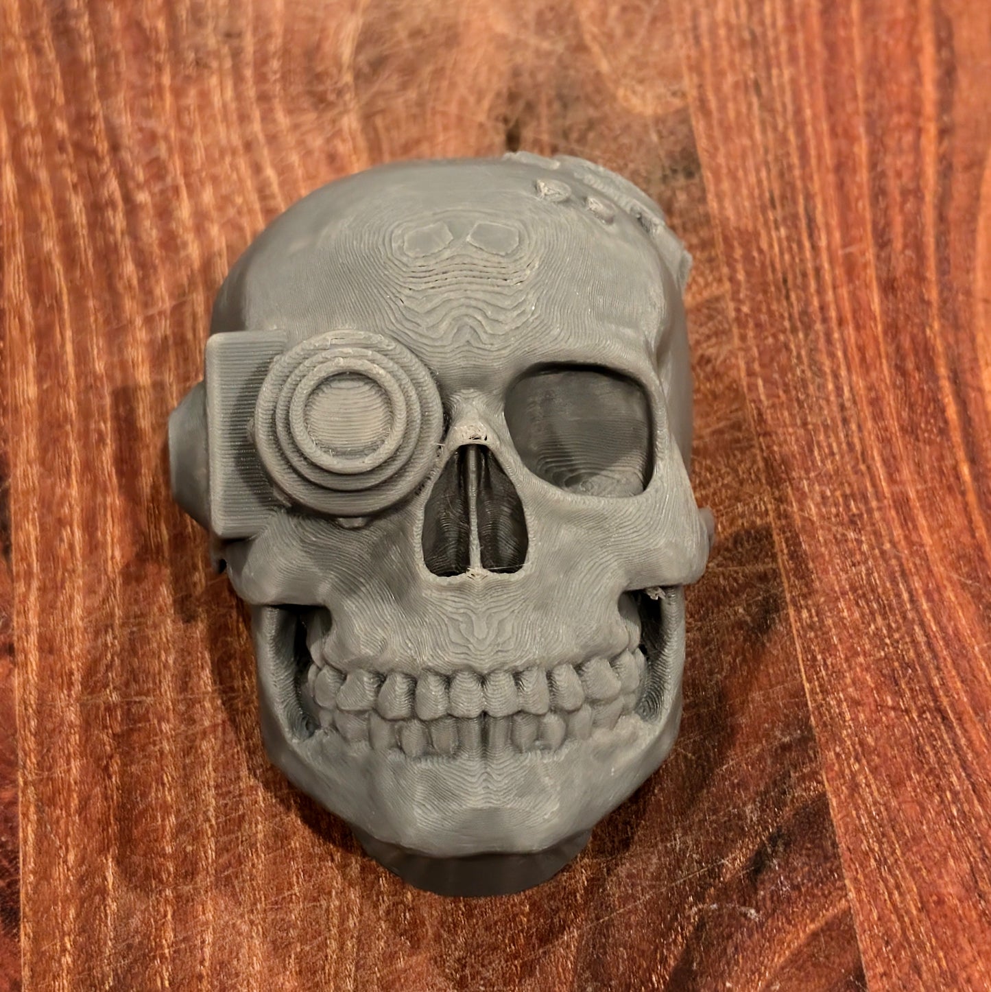 Mechanized Cyber-Skull Bottle Opener