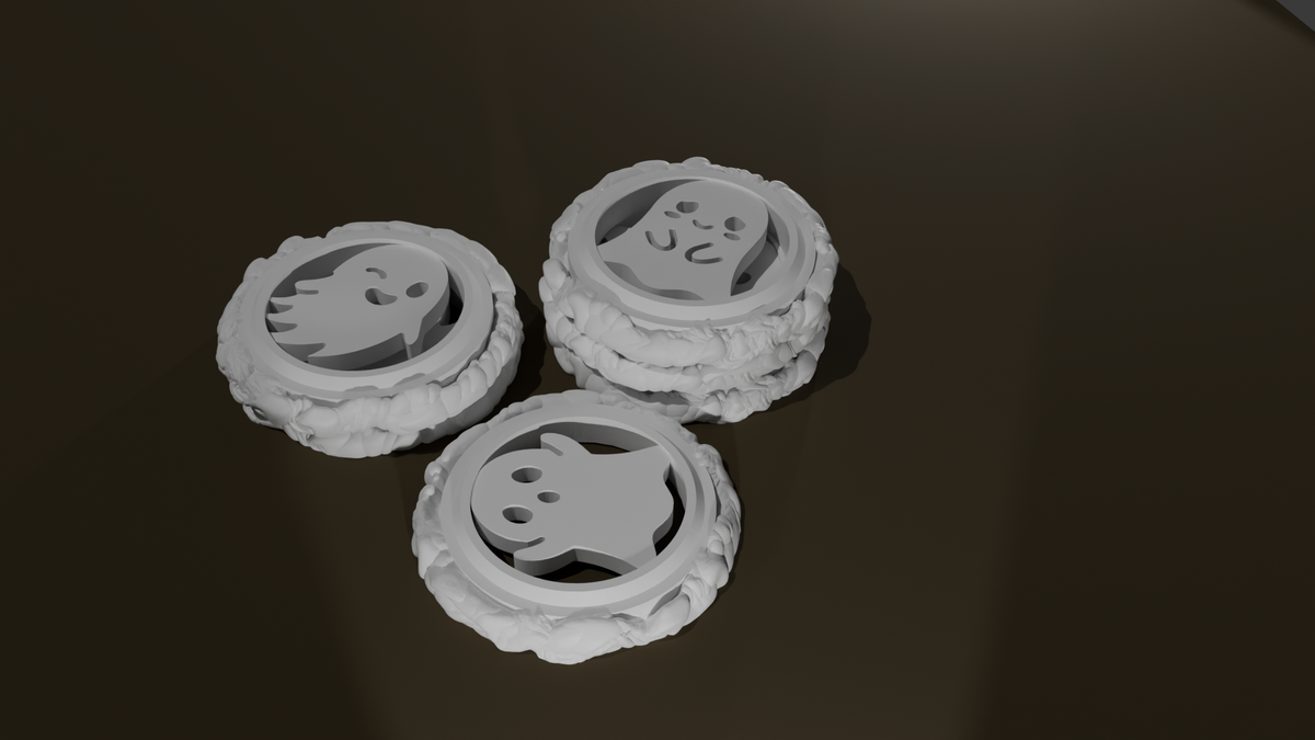 Stackable Resin Soul & Corpse Tokens | Tabletop Wargaming Resource Trackers (10 pcs)