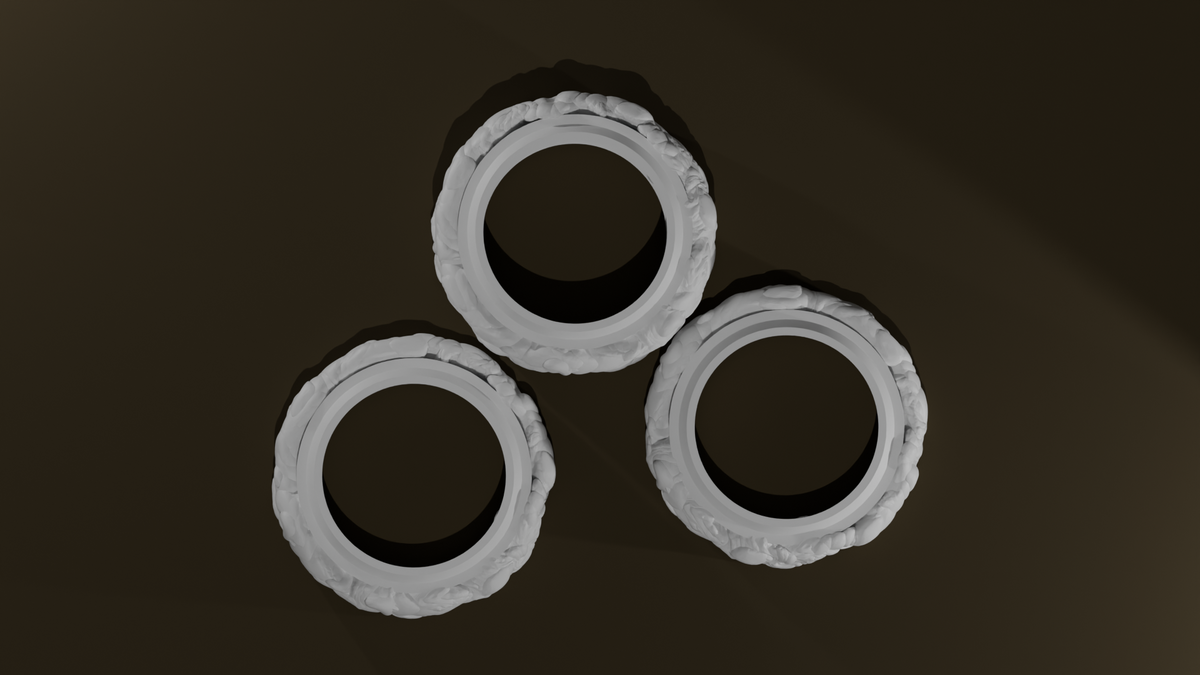 Stackable Resin Soul & Corpse Tokens | Tabletop Wargaming Resource Trackers (10 pcs)