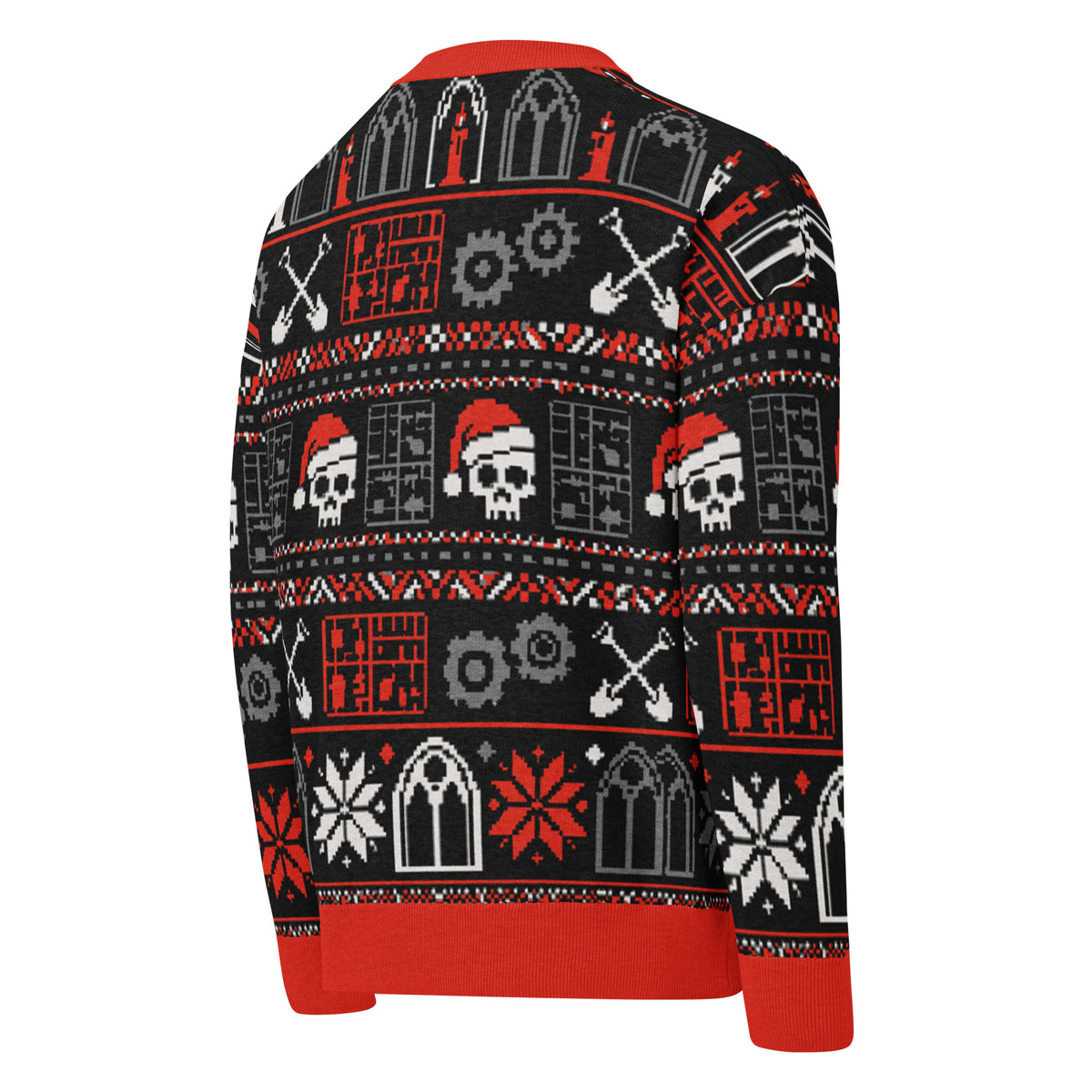 Deck the Halls with Unpainted Plastic Ugly Sweater – True Jacquard Knit Wargamer & Hobbyist Pullover